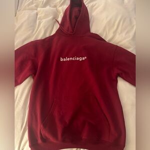 Balenciaga Men’s Logo Hoodie
